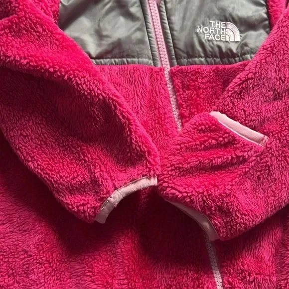 North Face Baby Bunting hot pink